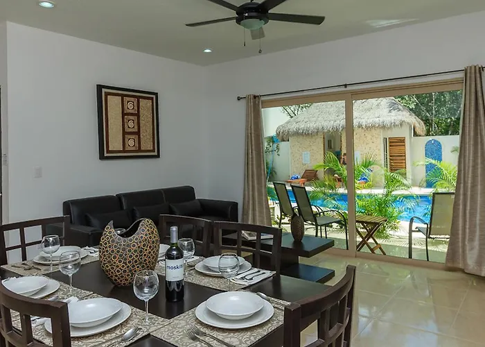 Perfectly Situated Between The & Town By Stella * Tulum